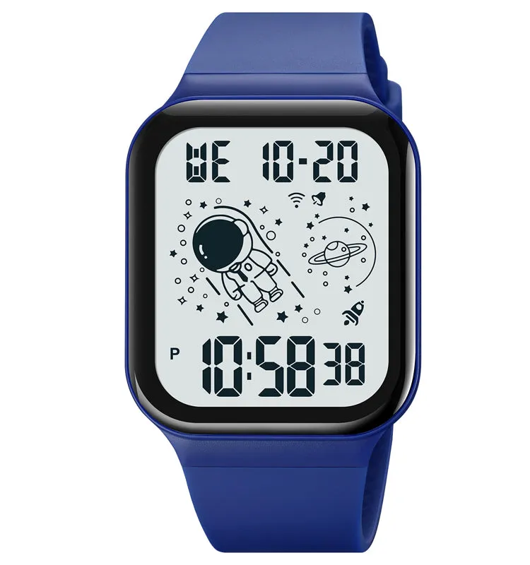 Astronaut dial multifunctional waterproof watch W2318863