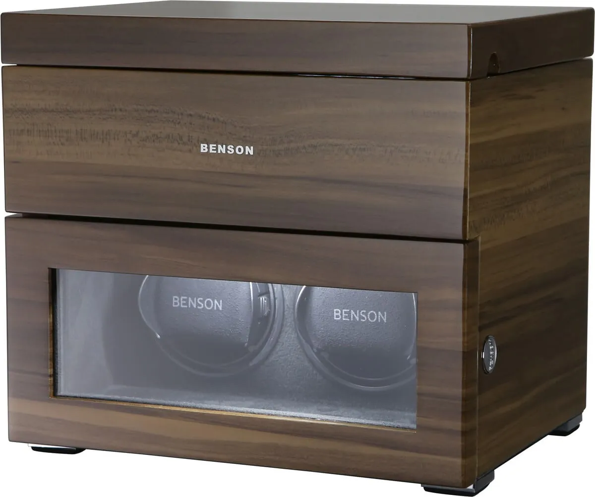 Benson Watch Winder Black Series 2.16.WA Walnut Limited Edition