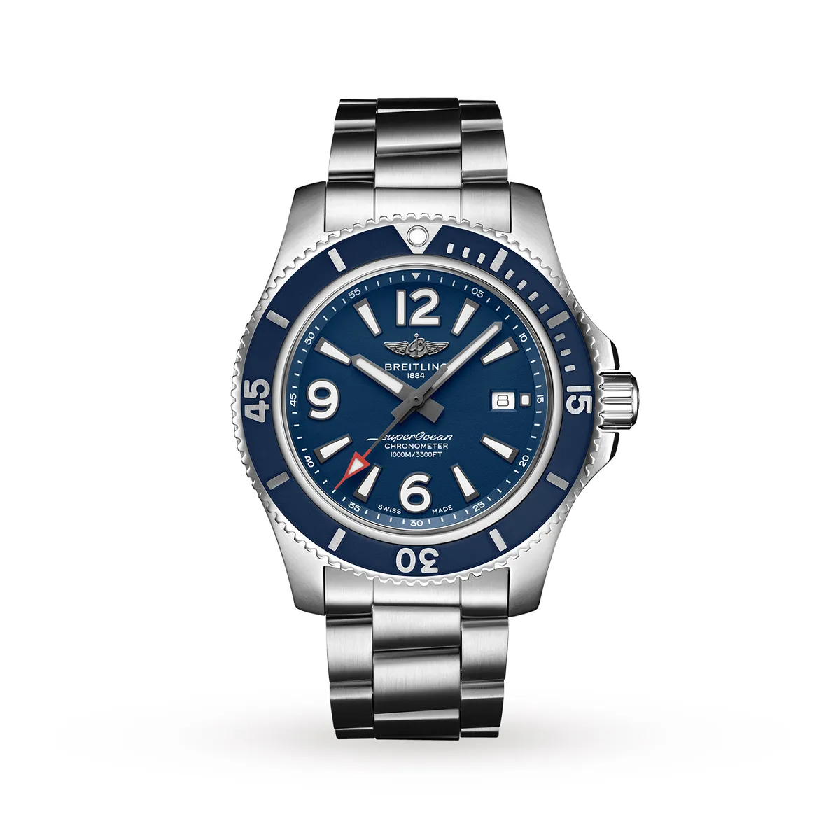 Breitling Superocean Automatic 44MM Stainless Steel Watch  - A17367D81C1A1