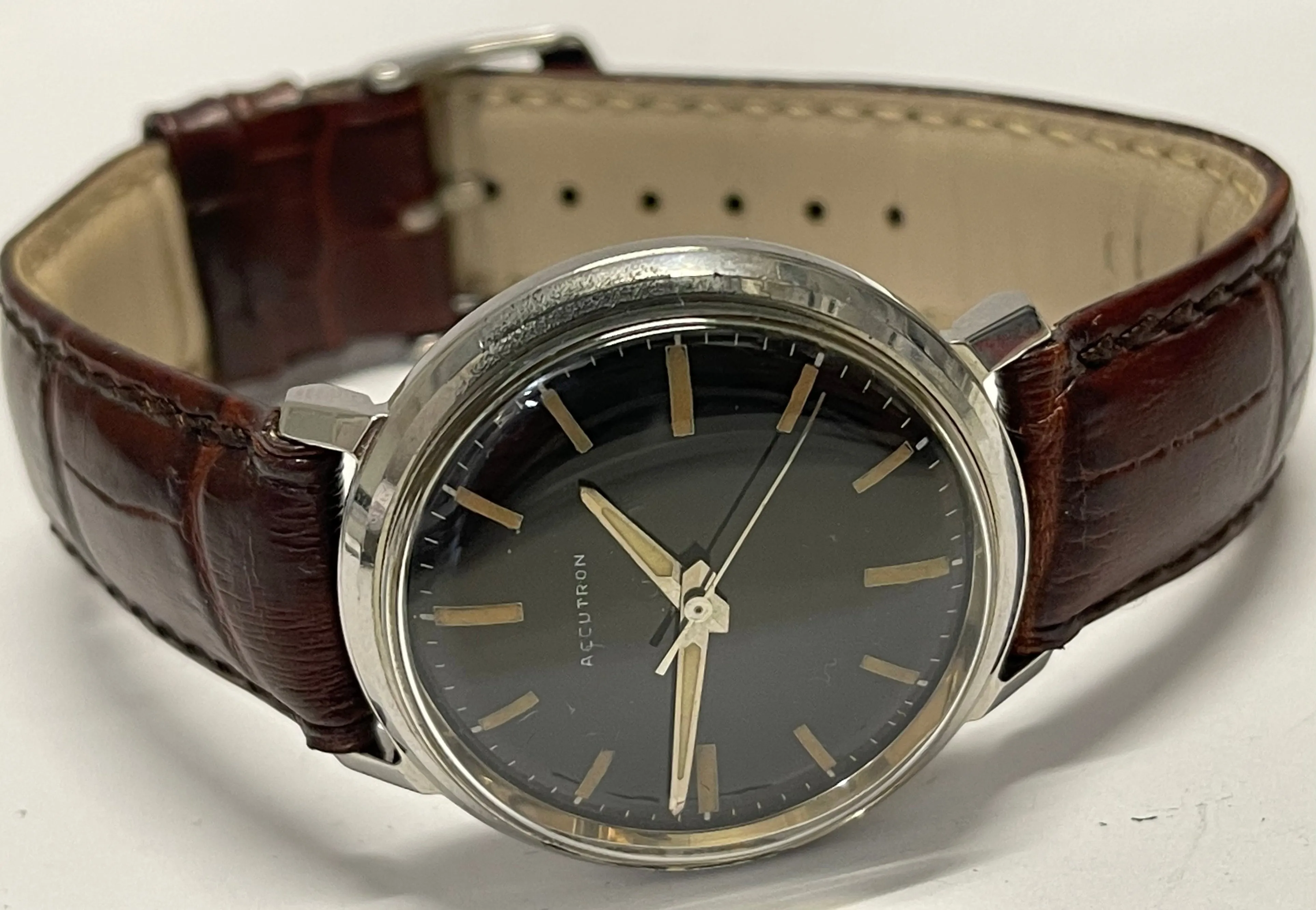 BULOVA Vintage 1950's Electronic Waterproof Unique Steel Watch - $5K APR w/ COA!