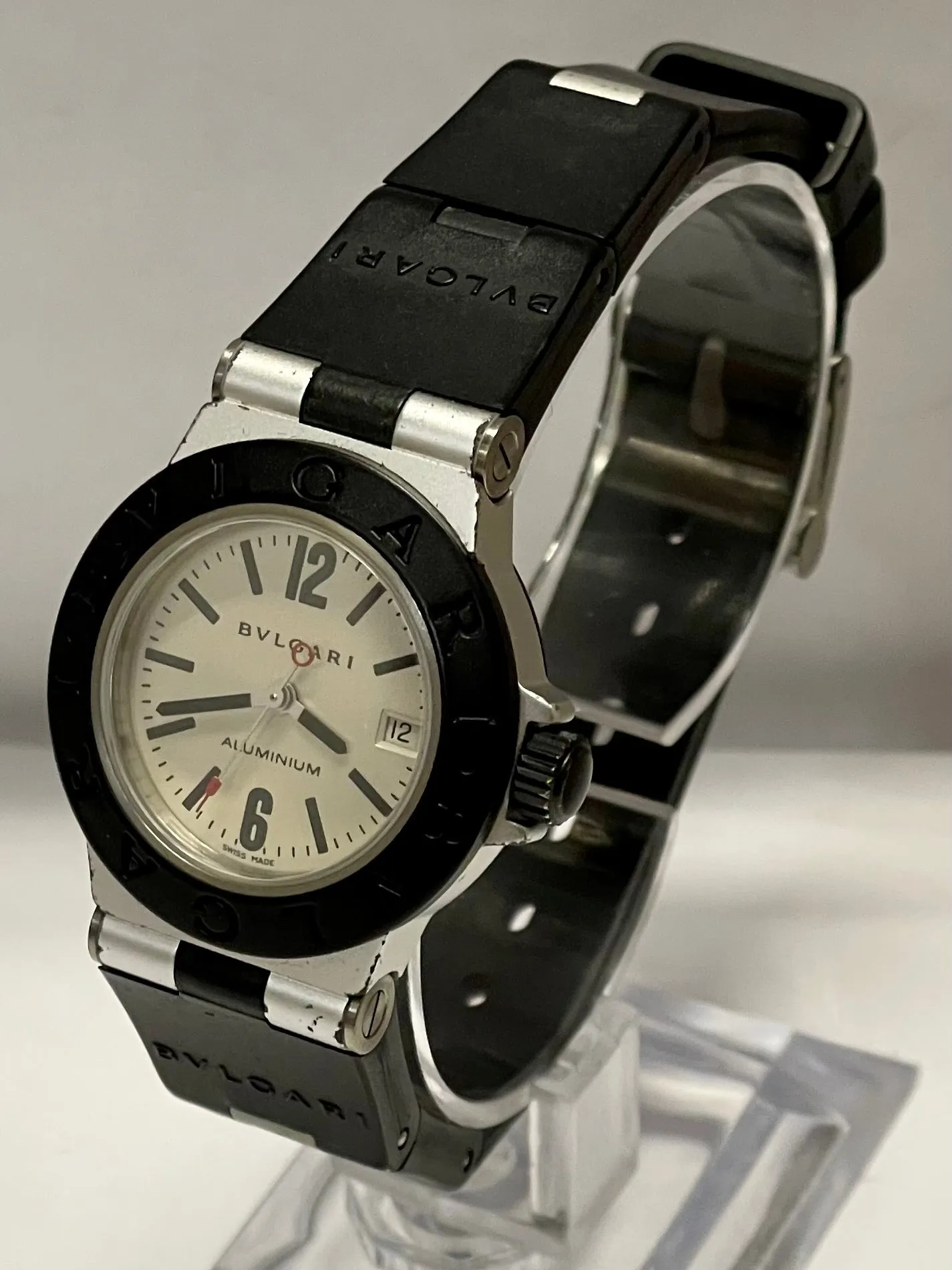 BVLGARI Unique Date Aluminum/ Plastic Brand New Unisex Watch - $6K APR w/ COA!!!
