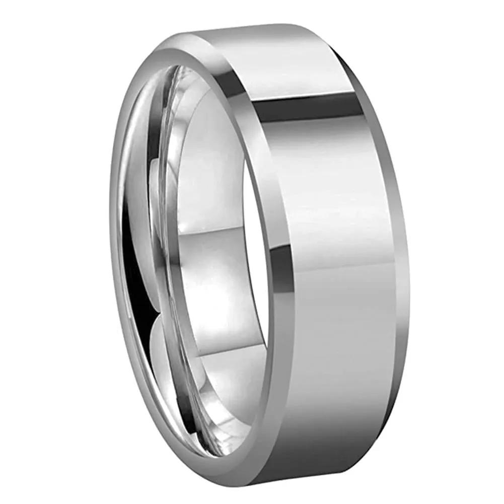 CONGRESSIONAL TUNGSTEN RING - Silver | BespokeBrothers®