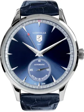 LON Watch Virage Blue GMT Limited Edition