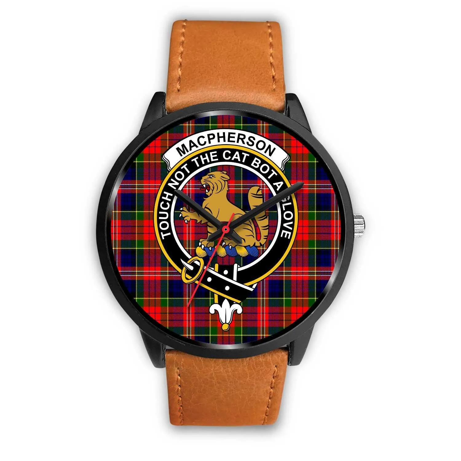 MacPherson Modern Clan Badge Tartan Black Watch