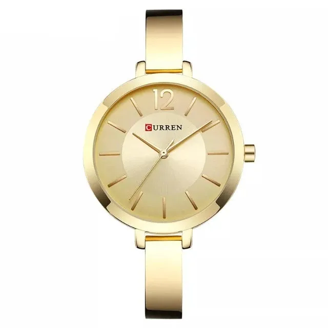 Stylish quartz wristwatches in ultra-thin stainless steel